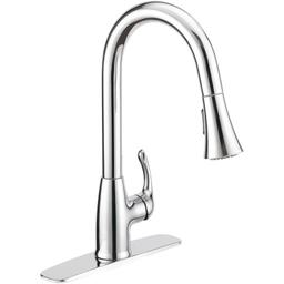 Kirkham 1.75 GPM Single Hole Pull Down Kitchen Faucet - Includes Escutcheon - jvz6amrdthjagnvszrmr@2x.jpg
