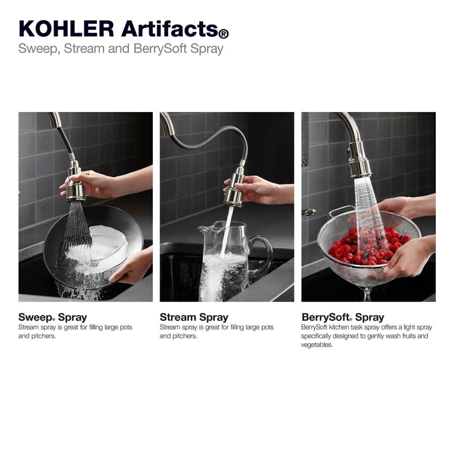 Artifacts 1.5 GPM Single Hole Pull Down Kitchen Faucet - jxfhagyayxnkhsanqkwu@2x.jpg
