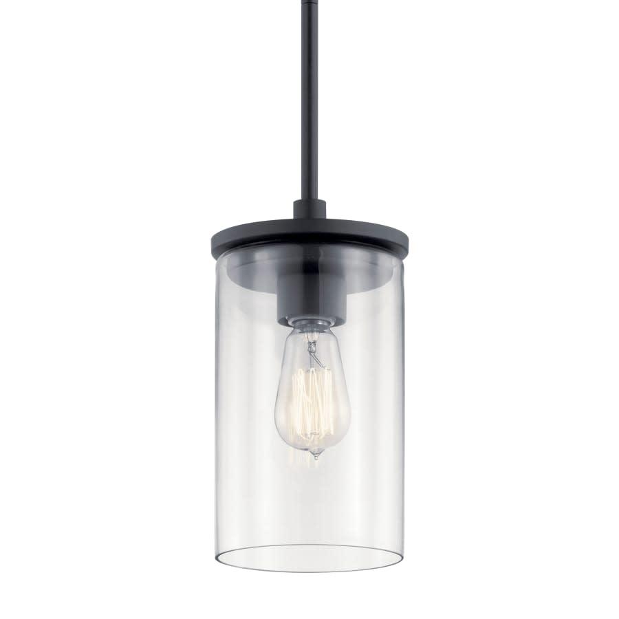 Crosby Single Light 6" Wide Mini Pendant with Clear Glass Shade - jyzgedle2dnhiihmmwhr@2x.jpg