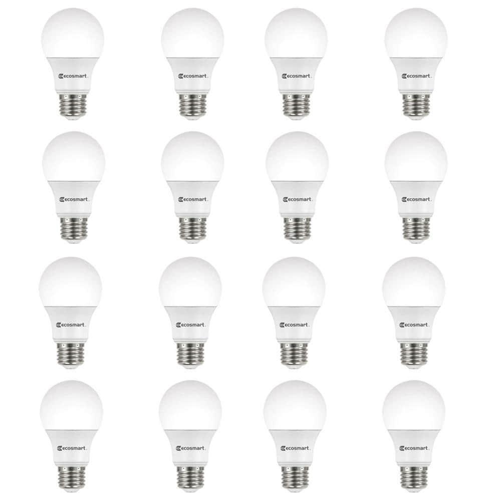 EcoSmart 60-Watt Equivalent A19 Dimmable Energy Star LED Light Bulb in Bright White (8-Pack) - jzge9vgka183mhdlnpcc@2x.jpg