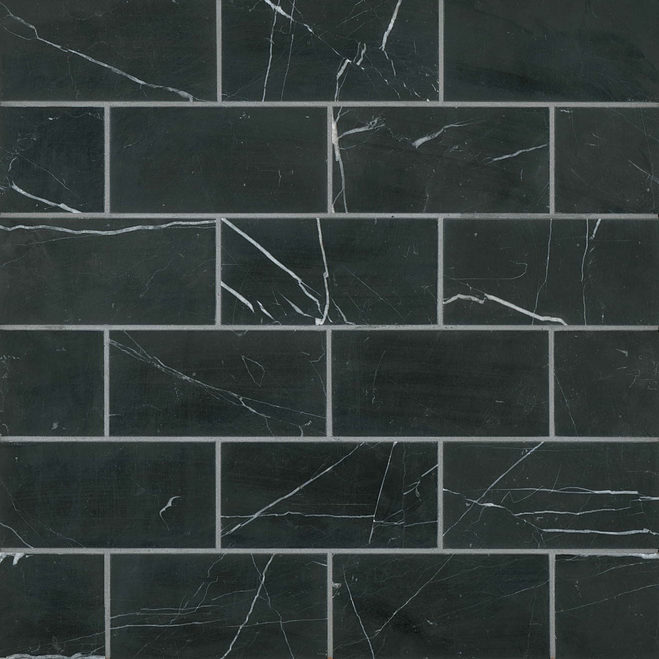Ferrara Nero 3x6 Field Tile Honed