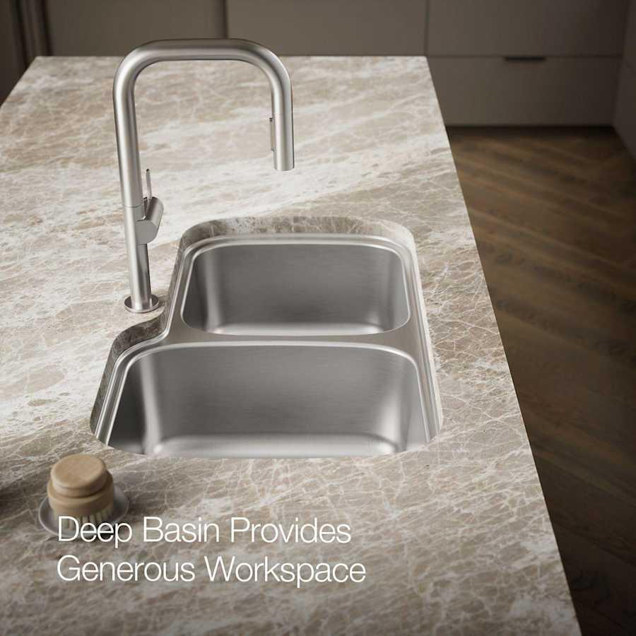 Verse 33" Double Basin Drop-In or Undermount Stainless Steel Kitchen Sink with SilentShield - k2gmxdwwtuo7cbqjvpli@2x.jpg