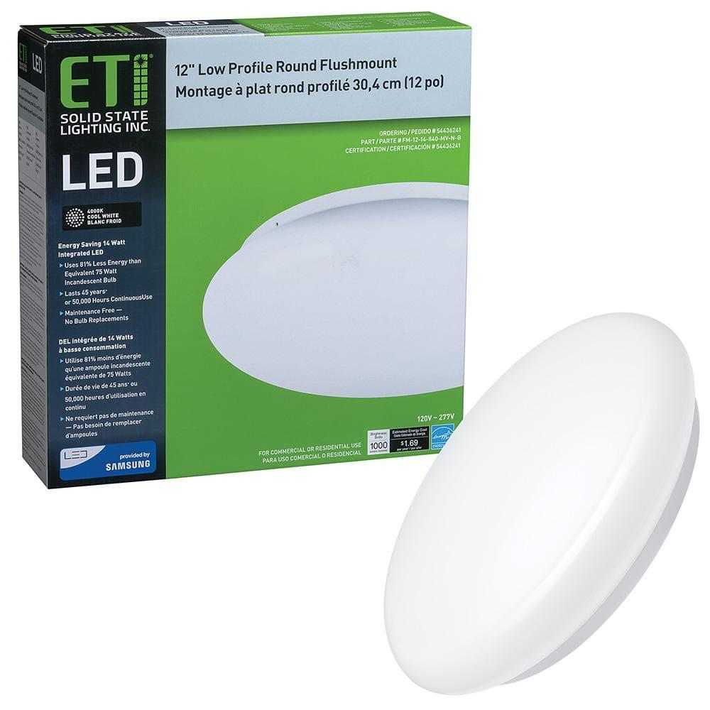 12 in. Round LED Flush Mount Ceiling Light 1000 Lumens Closet Bathroom Lighting Hallway 120-277 Volt 4000K Bright White - k2ucuxeu9axqyqcogniu@2x.jpg
