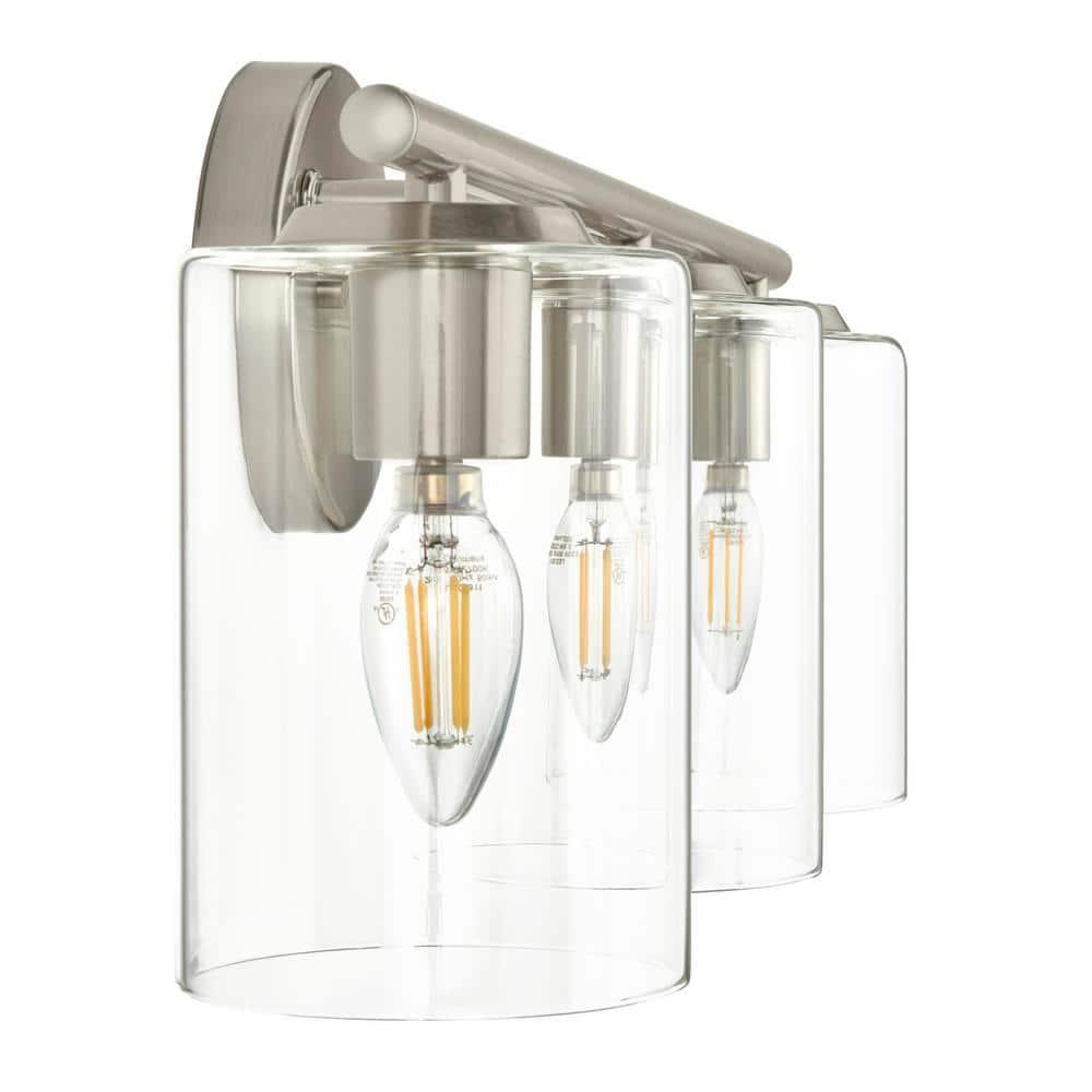 Champlain 22.375 in. 3-Light Brushed Nickel Modern Bathroom Vanity Light with Clear Glass Shades - k3jq7ysyhdwhixnpozvw@2x.jpg