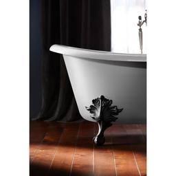 Artifacts 67" Free Standing Cast Iron Soaking Tub with Center Drain and Overflow - Claw Feet Sold Separately - k4vqzmpdefxae7yoxrvv@2x.jpg