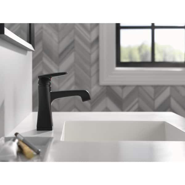Delta Ashlyn Single Hole Single-Handle Bathroom Faucet in Matte Black 564-BLMPU-DST - k6ht7oppprcx7ehpktdk@2x.jpg