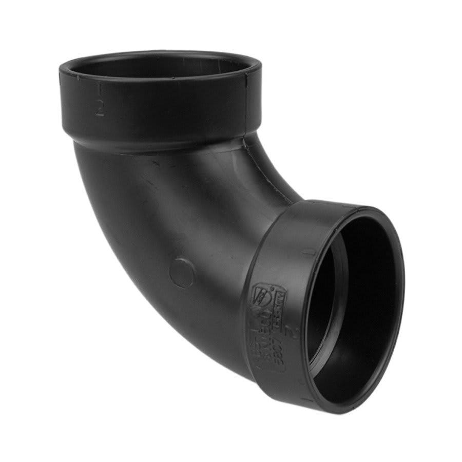 DWV 90 deg Elbow, 6 in, Hub, ABS - kb5yy36jgblllwmeafzd@2x.jpg