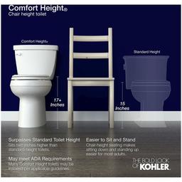 San Souci 1.28 GPF One Piece Toilet with Left Hand Lever - Requires Separate Purchase of K-26132-CSP OR K-27142-CR Bidet Seats - kbcacvu0me9dobcngm9n_x500.jpg