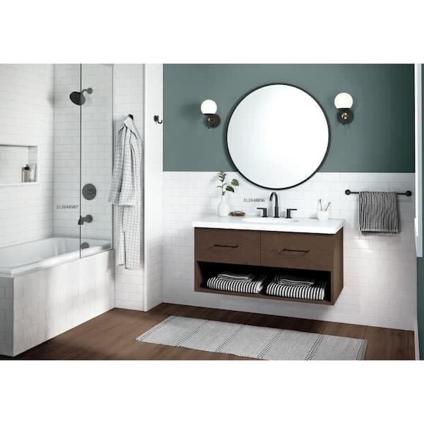 Delta Nicoli J-Spout 8 in. Widespread 2-Handle Bathroom Faucet in Matte Black 35749LF-BL - kbggdwmegrxkkox6vb09@2x.jpg