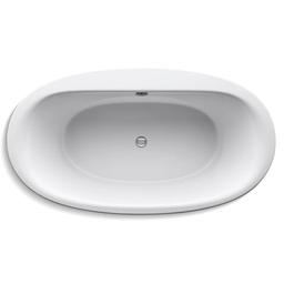 Sunstruck 60" Soaking Bathtub for Freestanding Installations with Center Drain - kbocyboaptne8c4nzmah@2x.jpg