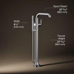 Tone Floor Mounted Tub Filler with Built-In Diverter - Includes Hand Shower - kbv6kd3dsjye3j7kkeix@2x.jpg