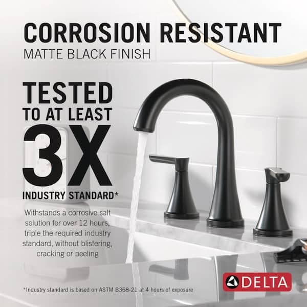 Delta Greydon 8 in. Widespread Double Handle Bathroom Faucet in Matte Black 35860LF-BL - kbw0jyuakgl8xogf2txl@2x.jpg