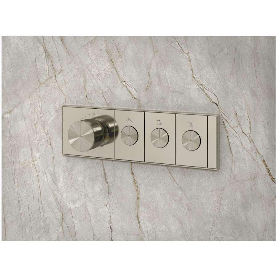 Anthem Three Function Thermostatic Valve Trim Only with Single Knob Handle, Integrated Diverter, and Volume Control - Less Rough In - kcj9k1spikgsvpjb2w9i@2x.jpg