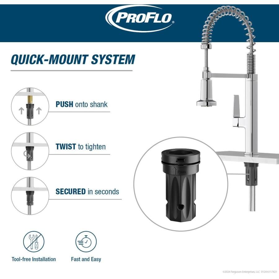 Scovin 1.8 GPM Single Hole Pre-Rinse Pull Down Kitchen Faucet - Includes Escutcheon - kcn2hangtkm0thrbmggh@2x.jpg