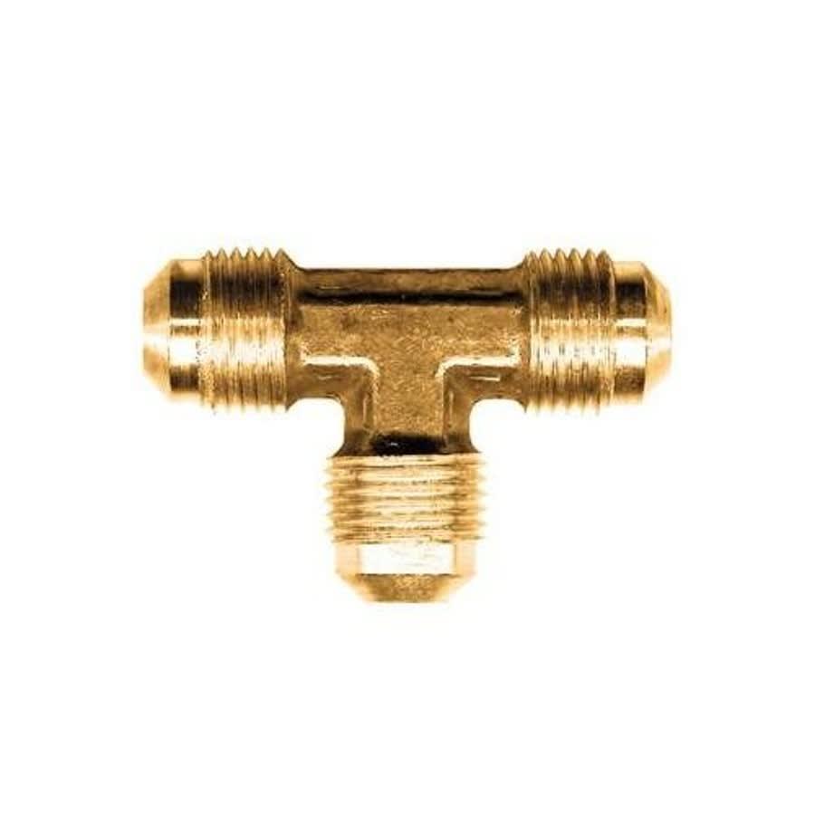 Tee, 3/8 in, Flare, Brass, Rough Brass - kcq4r14bpcmthyhs07ts_800x500@2x.jpg
