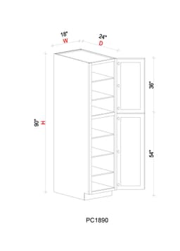 Pantry Cabinet - 18"W x 90"H x 24"D - 1D - kdnptbiopjeocpl6erjc@2x.jpg