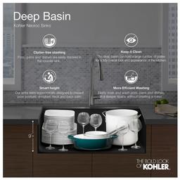 Cairn 33-1/2" Undermount Double Equal Bowl Neoroc Granite Composite Kitchen Sink with Right Sink Rack Included - kdpfmr41van9hafncvk9@2x.jpg