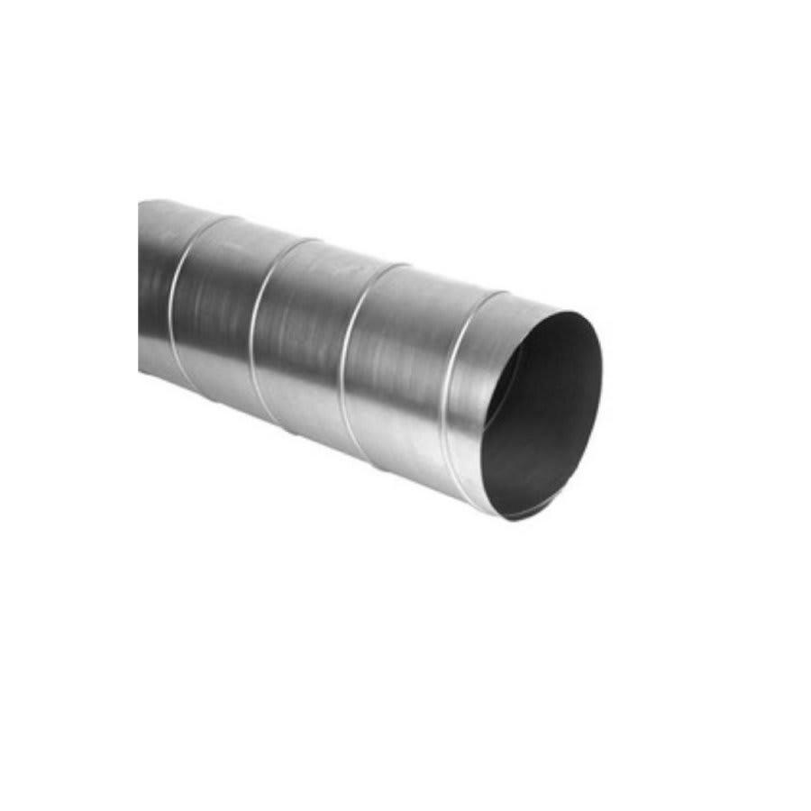 Spiral Vent Pipe, 16 in, 120 in L, 26 ga, Steel