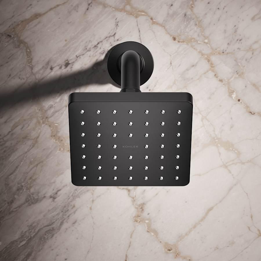 Parallel 2.5 GPM Single Function Shower Head With Katalyst Air-Induction Spray Technology - kgs22sxz08qp4ihr0zwf@2x.jpg