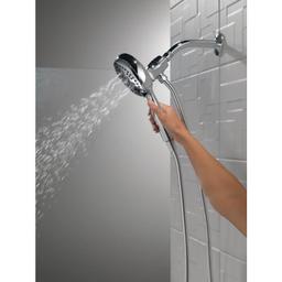 Universal Showering 1.75 GPM Multi Function Hand Shower Package with SureDock Integrated Shower Arm holder - Limited Lifetime Warranty - kgsn9end1amlnoi58srv@2x.jpg
