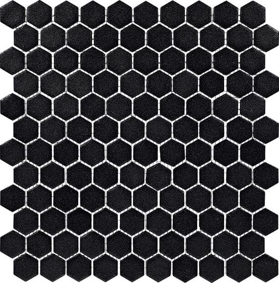 Uptown Glass Ebony Hexagon 1X1 Mixed - kgvecrb20mpzgty972ln@2x.jpg