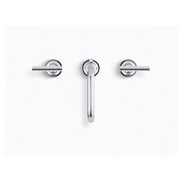 Purist® Widespread Lavatory Faucet, ADA, 2 Handle, 3-Hole, 1.2 gpm, Matte Black - khffclvgjuuvtcdjdeur@2x.jpg