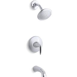 Alteo Single Handle Pressure Balanced Tub and Shower Valve Trim Less Valve with Metal Lever Handle, Single Function Shower Head, and Diverter Tub Spout - khnaco2lg04lkplrokbj@2x.jpg