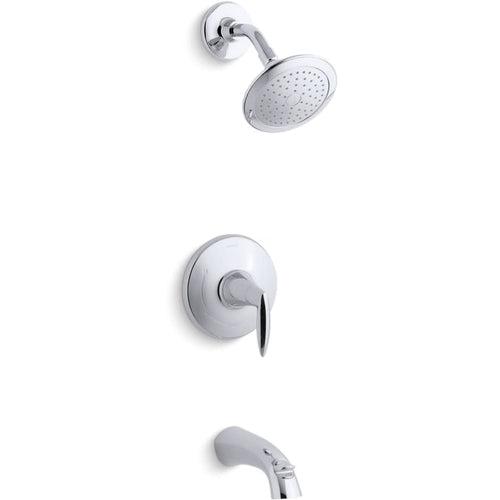 Alteo Single Handle Pressure Balanced Tub and Shower Valve Trim Less Valve with Metal Lever Handle, Single Function Shower Head, and Diverter Tub Spout - khnaco2lg04lkplrokbj_x500.jpg