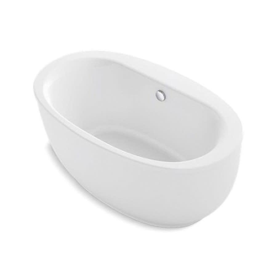 Sunstruck® Freestanding Tub, 60 x 34 x 25-1/4 in, Center Drain, White - kkjfksglllfeowhb1pui@2x.jpg