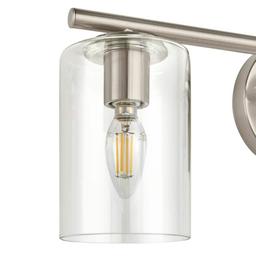 Champlain 22.375 in. 3-Light Brushed Nickel Modern Bathroom Vanity Light with Clear Glass Shades - kkkwuc7yhlee8szmwqle@2x.jpg