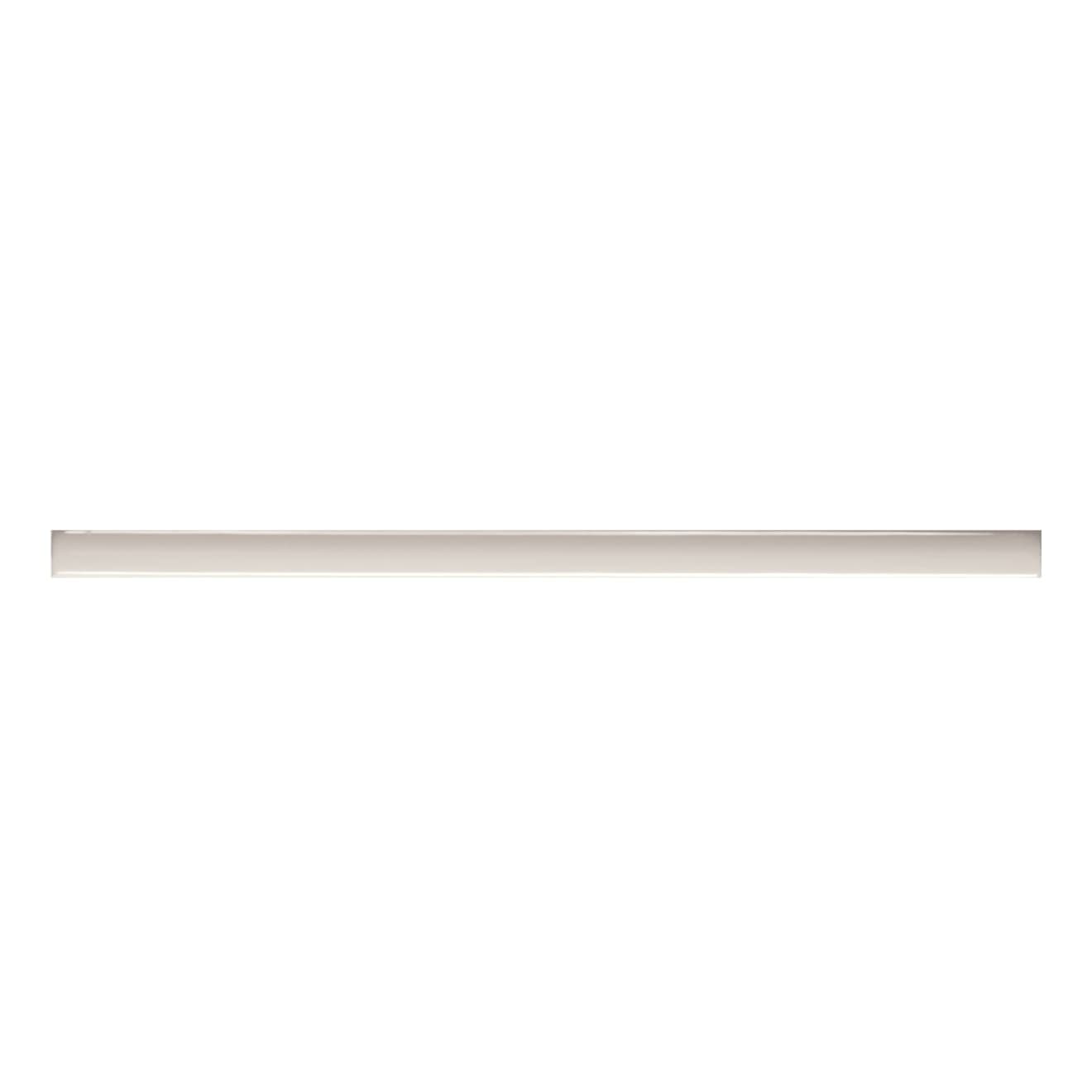 Clara .5" x 12" Glossy Ceramic Jolly Trim in Grey