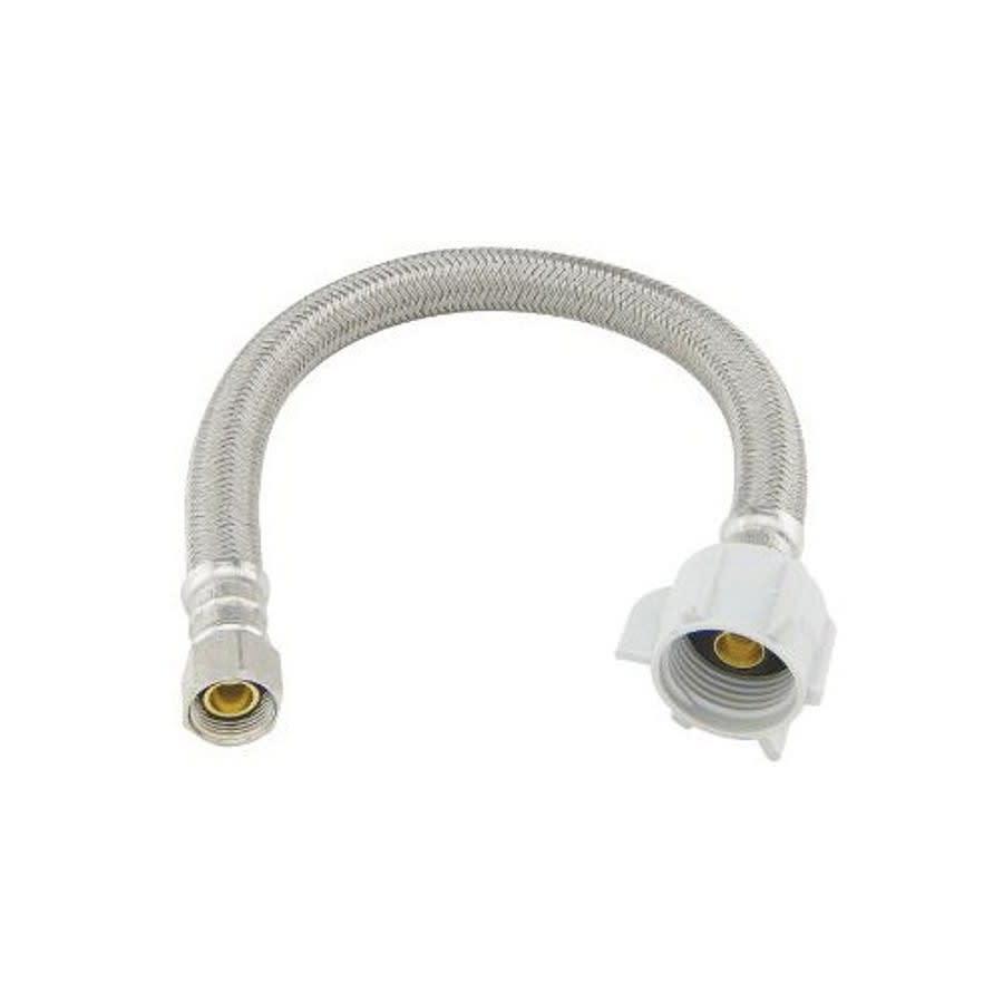 Flexible Water Supply, 3/8 x 7/8 in, Comp x Ballcock, 9 in L, Braided Polymer - kmjxo7wgorfq7iqwpkk3@2x.jpg