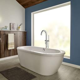 Floor Mounted Tub Filler with Built-In Diverter - Includes Hand Shower - kmkrxolanxbu37oyp5gu@2x.jpg