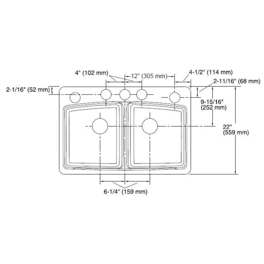 Brookfield 33" Double Basin Undermount Enameled Cast - Iron Kitchen Sink - kmqhhpatrhnrihfbmt0x@2x.jpg