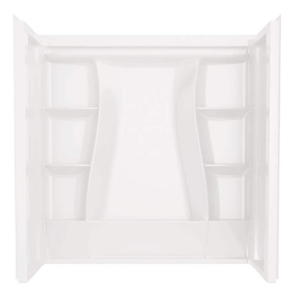 Classic 500 60 in. x 30 in. Alcove Right Drain Bathtub and Wall Surrounds in High Gloss White - kmwdjysjomr9slg6twl3@2x.jpg