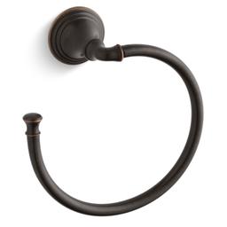 Devonshire Single Post Round Towel Ring - kohler-10557-2bz@2x.jpg