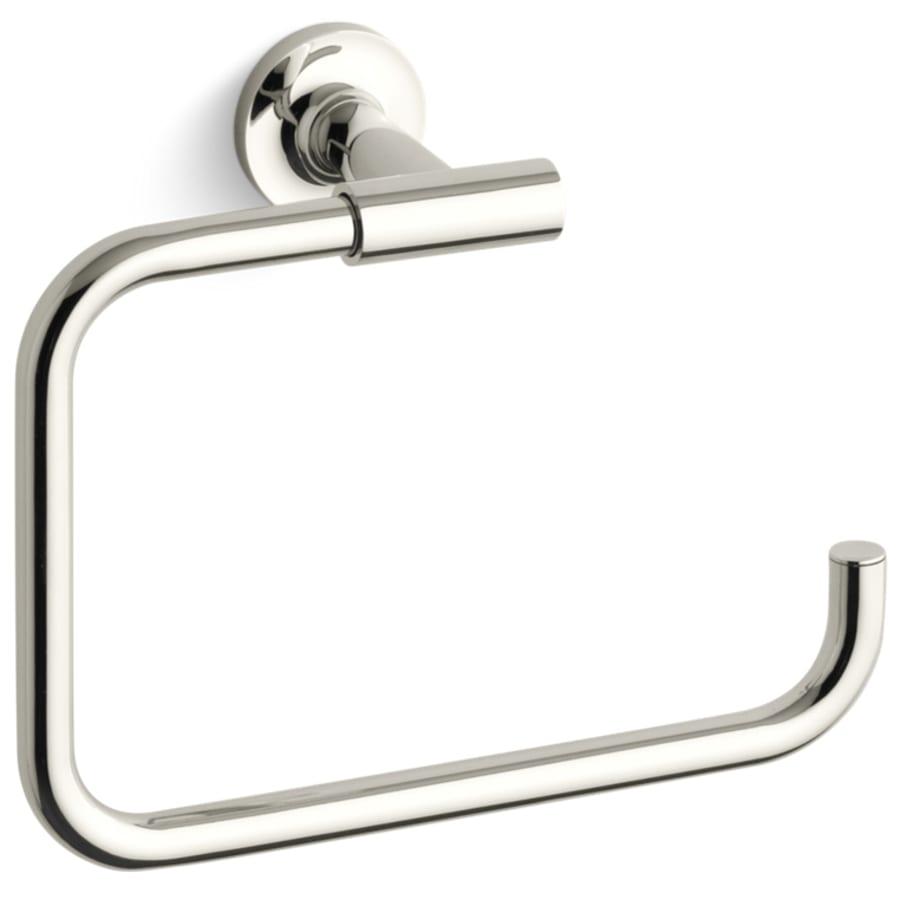 Purist 8-7/8" Wall Mounted Towel Ring - kohler-14441-sn@2x.jpg