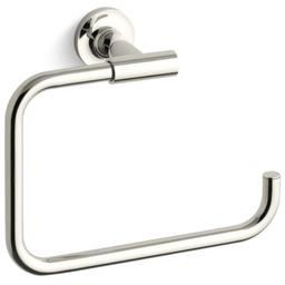 Purist 8-7/8" Wall Mounted Towel Ring - kohler-14441-sn@2x.jpg