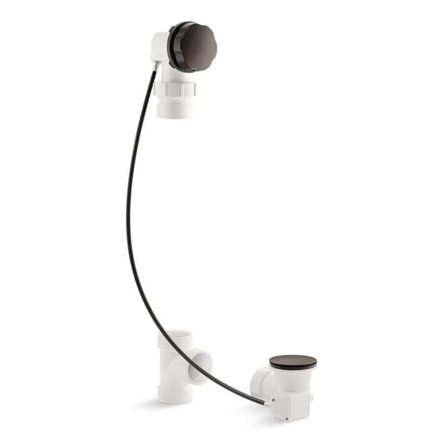 Clearflo 1-1/2" Tub Drain Kit - with Overflow - Less PVC - kohler-7214-2bz@2x.jpg