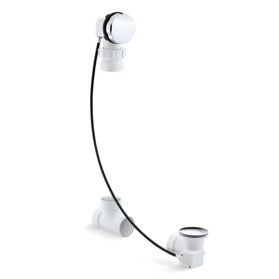 Clearflo 1-1/2" Tub Drain Kit - with Overflow - Less PVC - kohler-7214-cp@2x.jpg