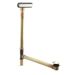 Clearflo 1-1/2" Toe-Tap Tub Drain Kit - with Brass Slotted Overflow - kohler-7271-sn@2x.jpg