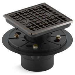 Clearflo Square Design Tile-In Shower Drain - kohler-9136-tt@2x.jpg