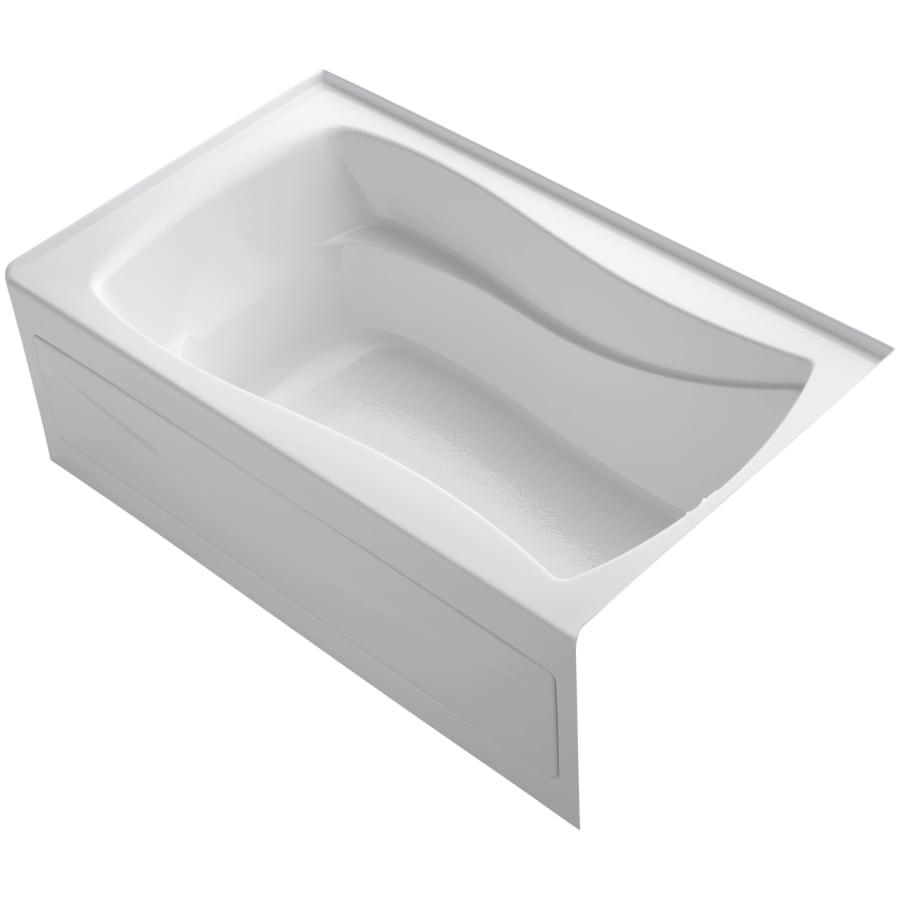 Mariposa Collection 60" Three Wall Alcove Soaking Bath Tub with Right Hand Drain, Apron, Tile Flange and Textured Bottom - kohler-k-1242-ra-0-2870@2x.jpg