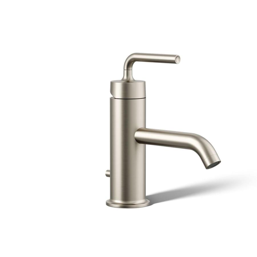 Purist 1.2 GPM Single Hole Bathroom Faucet with Pop-Up Drain Assembly - kohler-k-14402-4a-bn-106470@2x.jpg
