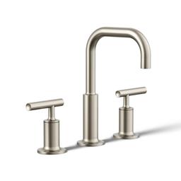 Purist 1.2 GPM Widespread Bathroom Faucet with Pop-Up Drain Assembly - kohler-k-14406-4-bn-106470@2x.jpg