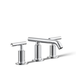 Purist 1.2 GPM Widespread Bathroom Faucet with Pop-Up Drain Assembly - kohler-k-14410-4-cp-106470@2x.jpg