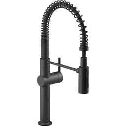 Crue Semi-Professional Single Hole Kitchen Faucet with Three-Function Spray Head - kohler-k-22973-bl-3211939@2x.jpg