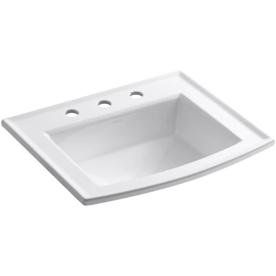 Archer 22-5/8" Drop In Bathroom Sink with 3 Holes Drilled and Overflow - kohler-k-2356-8-0-2230@2x.jpg