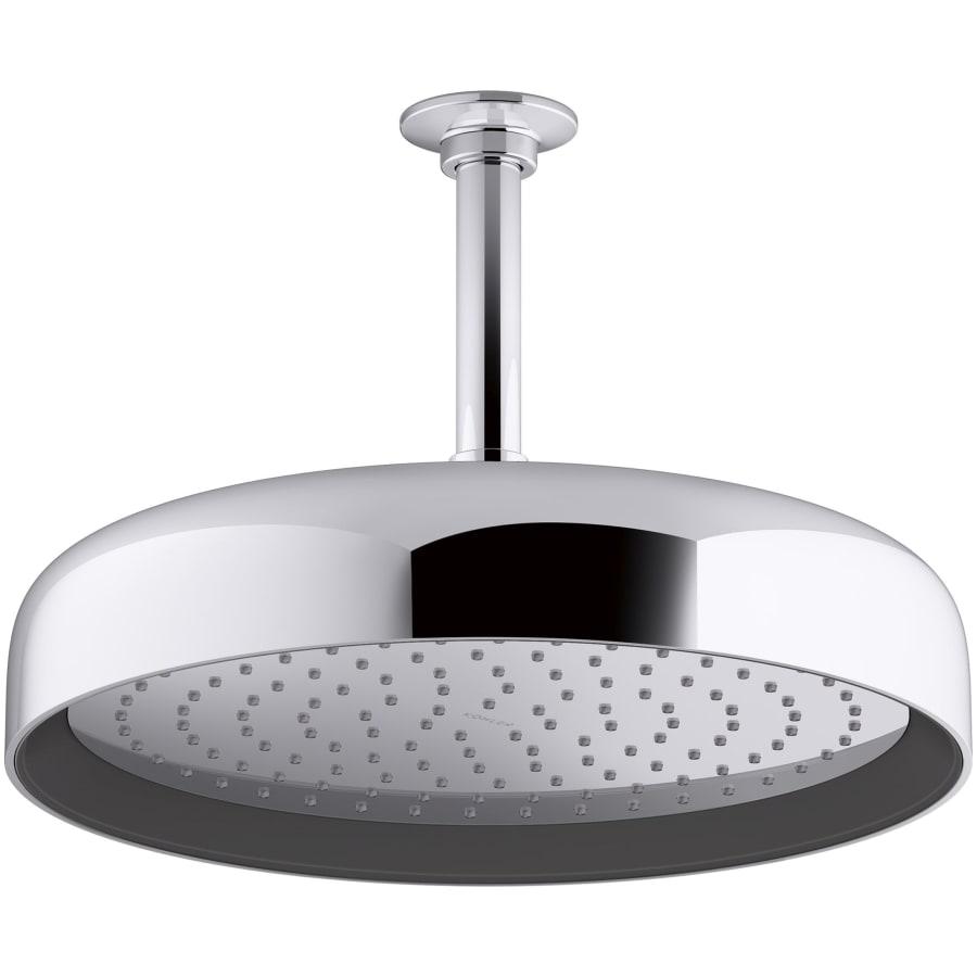 Statement Round 12" Single Function 2.5 GPM Rainhead with MasterClean Sprayface and Katalyst Air-Induction Technology - kohler-k-26291-cp-8936578@2x.jpg
