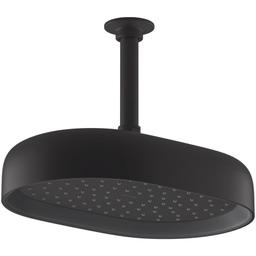 Statement Oblong 12" Single Function 2.5 GPM Rainhead with MasterClean Sprayface and Katalyst Air-Induction Technology - kohler-k-26293-bl-8936578@2x.jpg